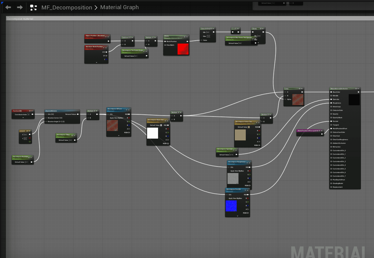 Material Setup Explained screenshot