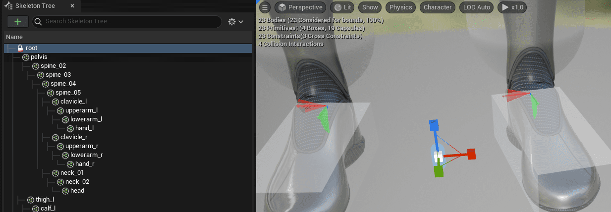 Core Principles of the Ragdoll system screenshot