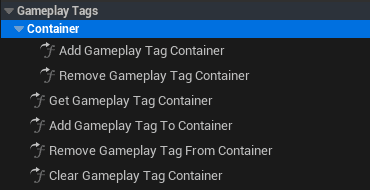 Gameplay Tag Component screenshot