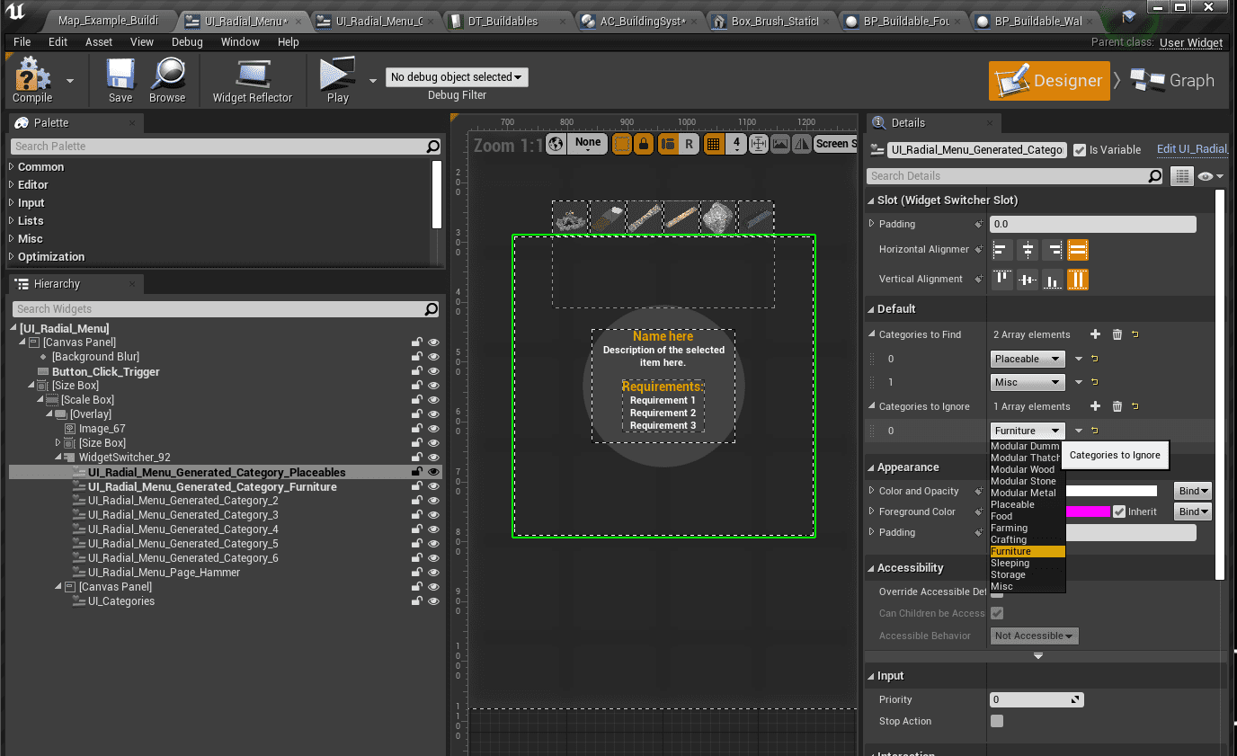 00 Building System screenshot
