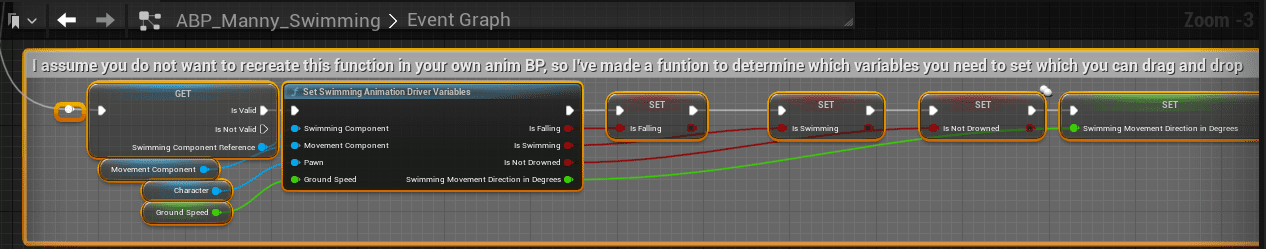 05 Swimming System screenshot