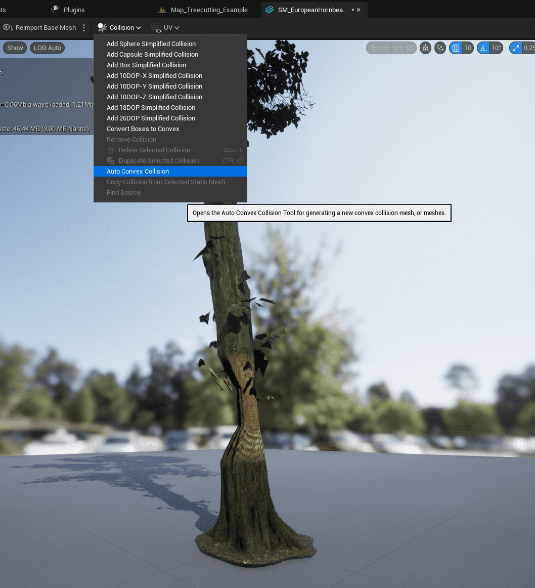 02 Tree Cutting screenshot