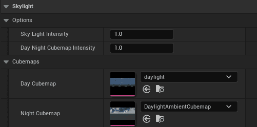 BP_DayNight_SunMoon Property Overview screenshot