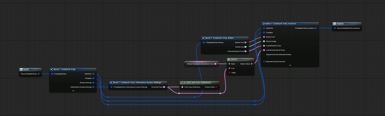 Client / server flow screenshot