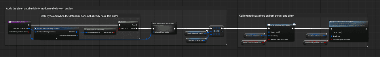 Client / server flow screenshot