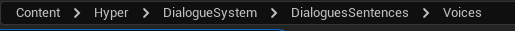 Adding your own predefined voice screenshot