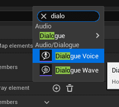 Adding your own predefined voice screenshot