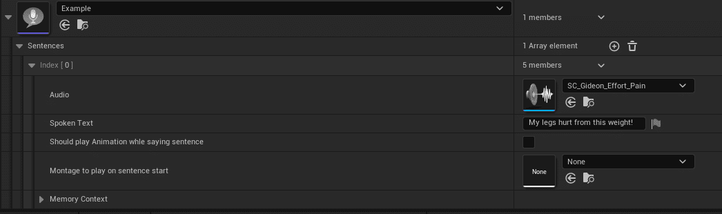 Adding your own predefined voice screenshot