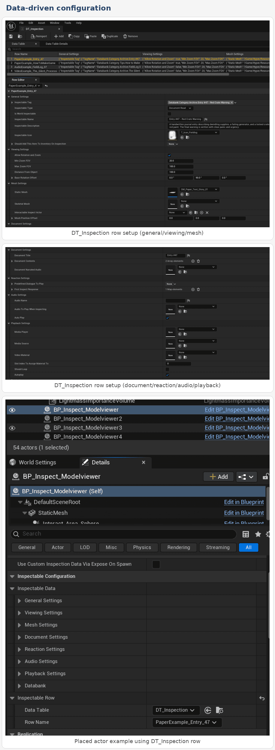 DT_INSPECTION screenshot