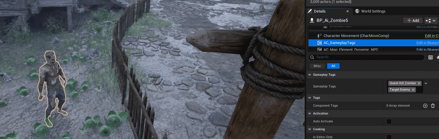 Adding Tags to Enemies screenshot
