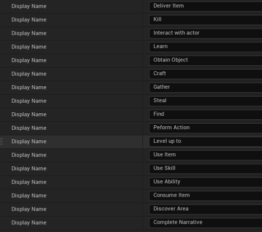 Quest Task Type screenshot