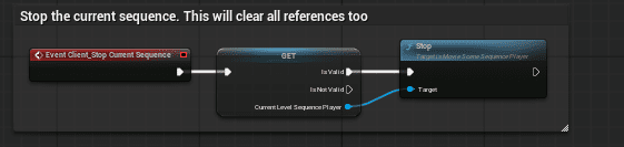 Client Stop Current Sequence screenshot