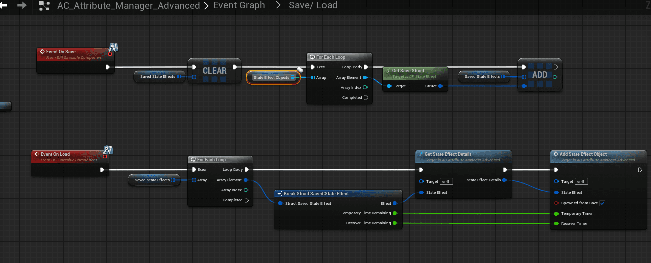 Attached Actors screenshot