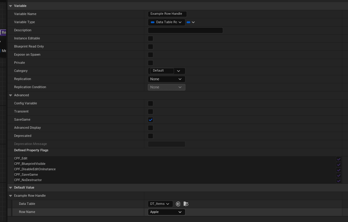 Flag All Save Game Properties screenshot