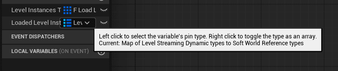 Details Panel / Important Variables screenshot