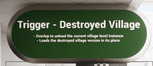 Example Flow - Village Swap Using Overlap Triggers screenshot