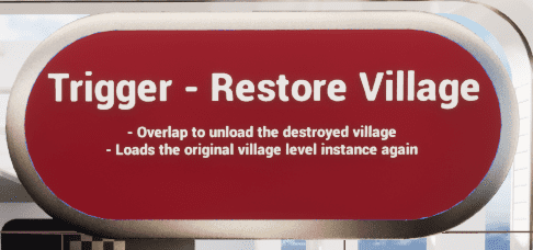 Example Flow - Village Swap Using Overlap Triggers screenshot