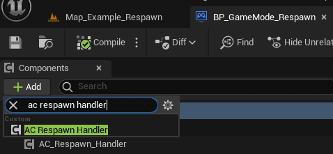 Components screenshot