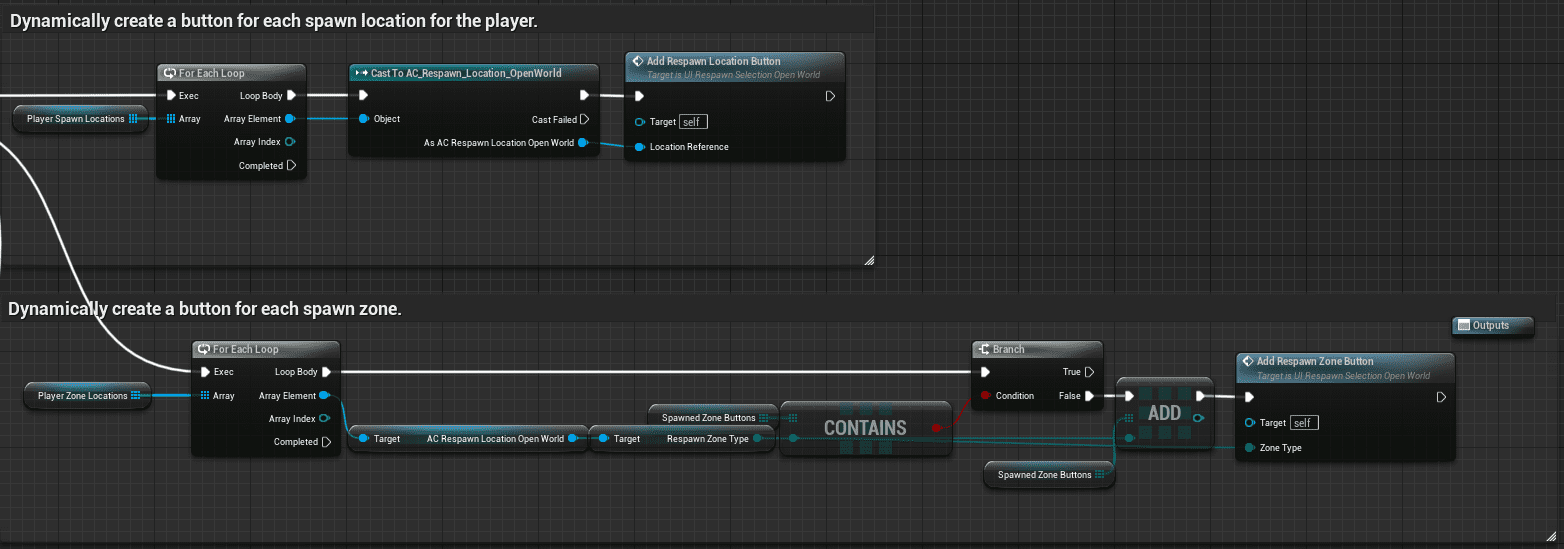 Respawn Manager + UI screenshot