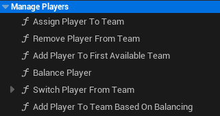 Team Assignment screenshot