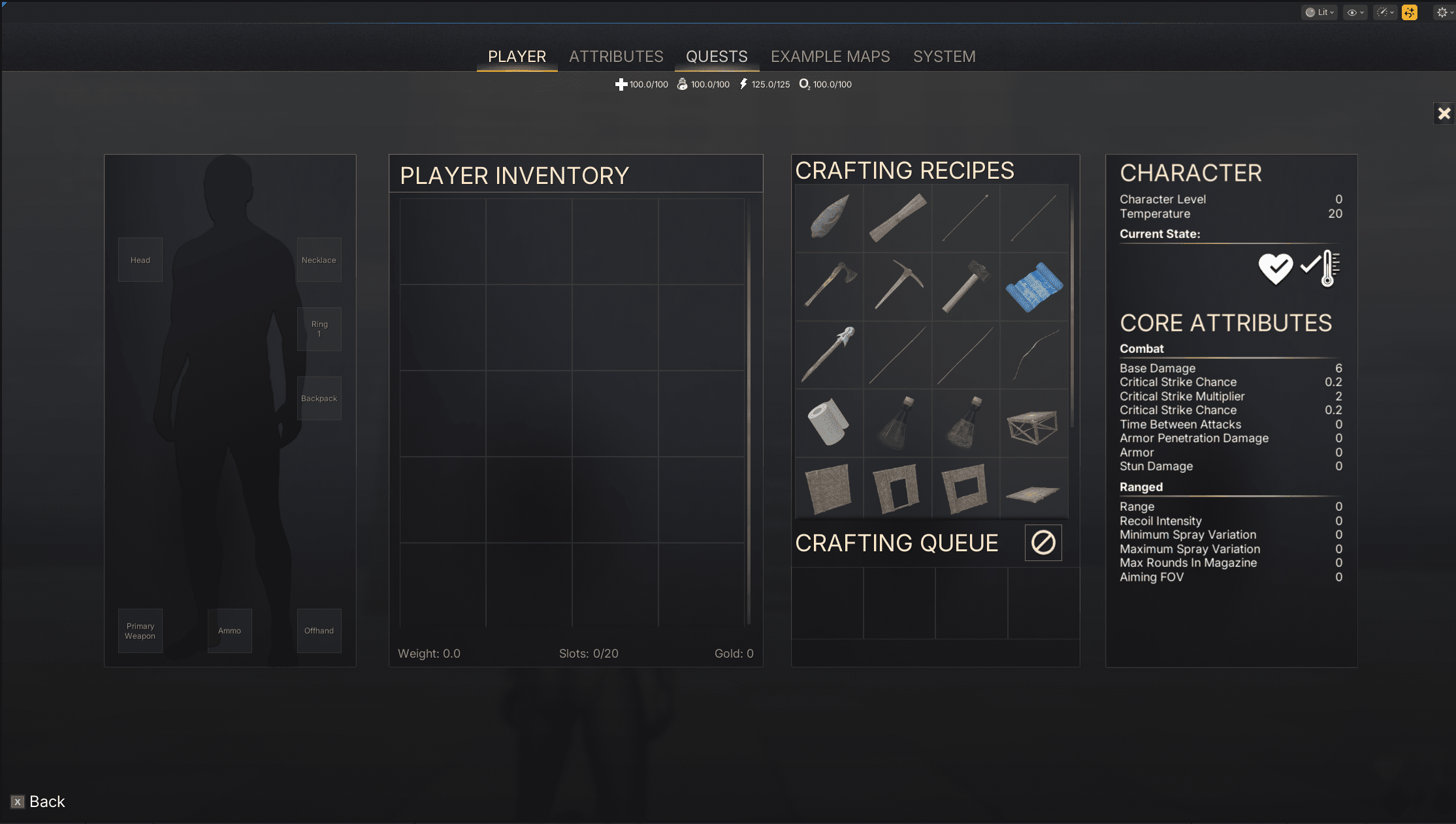 Top bar automatically assigned for detected systems