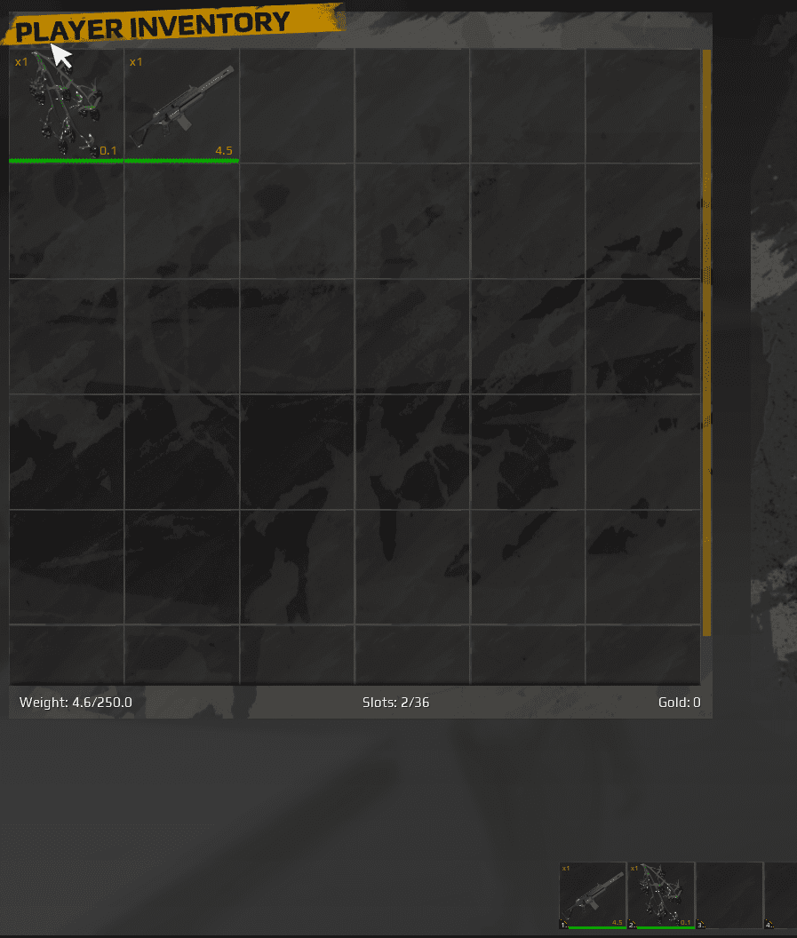 Hotbar Structure screenshot