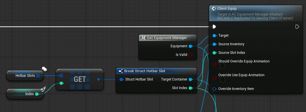 Hotbar Structure screenshot