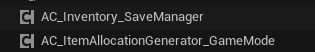 AC_Inventory_SaveManager Component screenshot