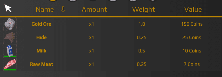 Sort Options screenshot