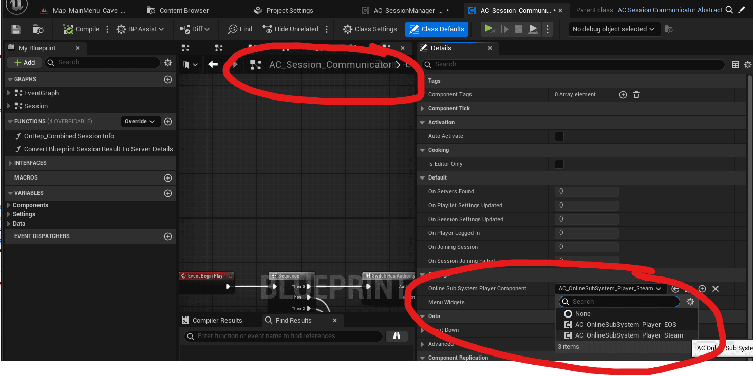 How to use Steam or EOS - Prerequisites screenshot