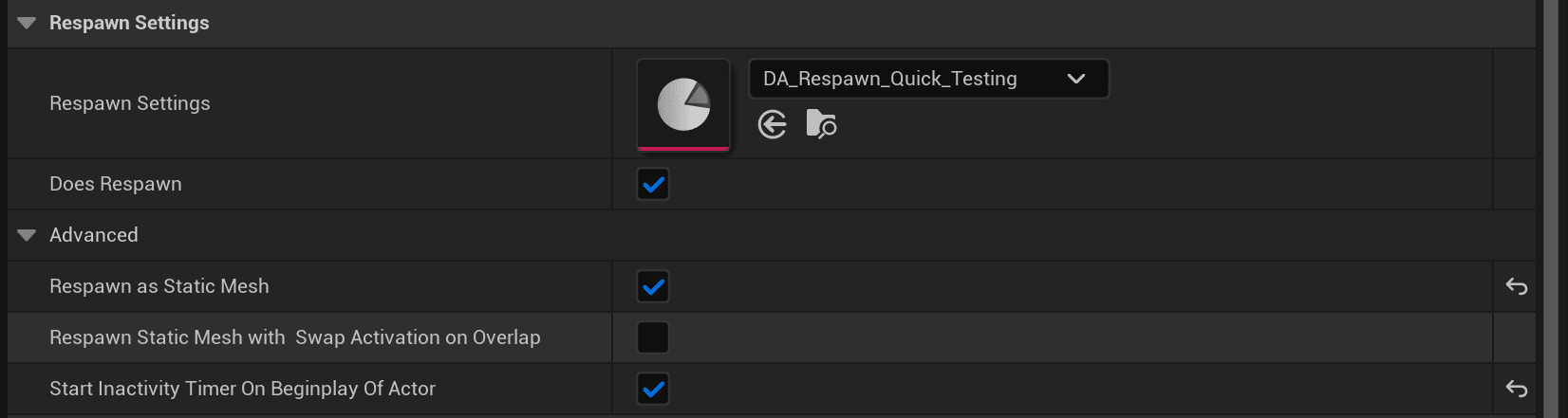 Configuring The Swapped Actors screenshot