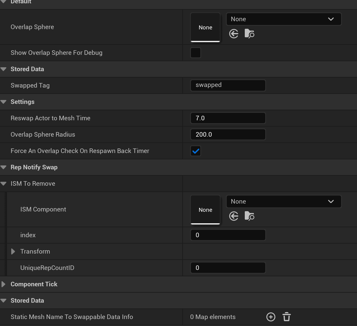 Configuring The System Configuring the Project and Collision Settings screenshot