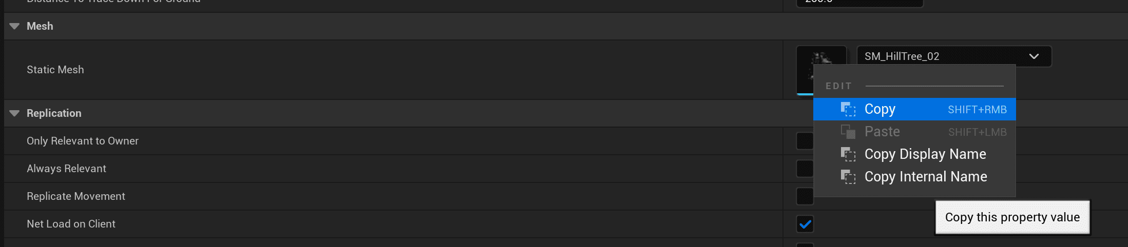 Data Table Configuration screenshot