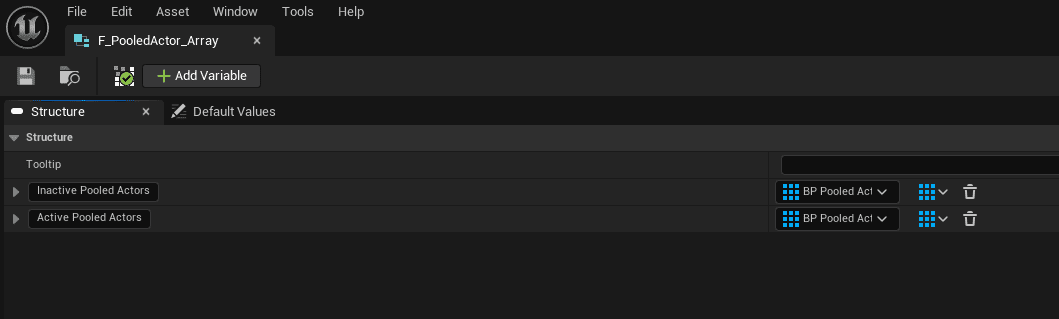 F_PooledActor_Array screenshot