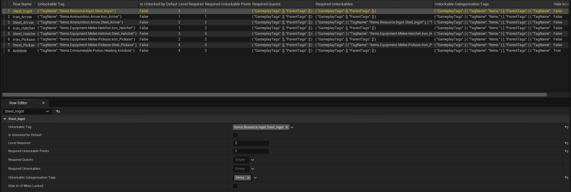 Core Data screenshot