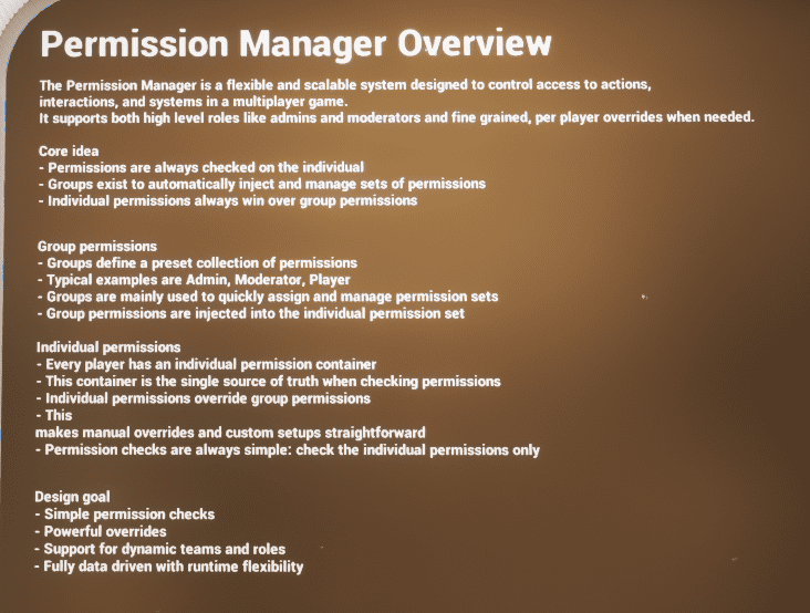 Permission Manager screenshot