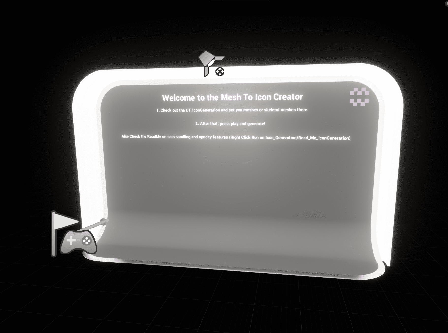 Setup screenshot