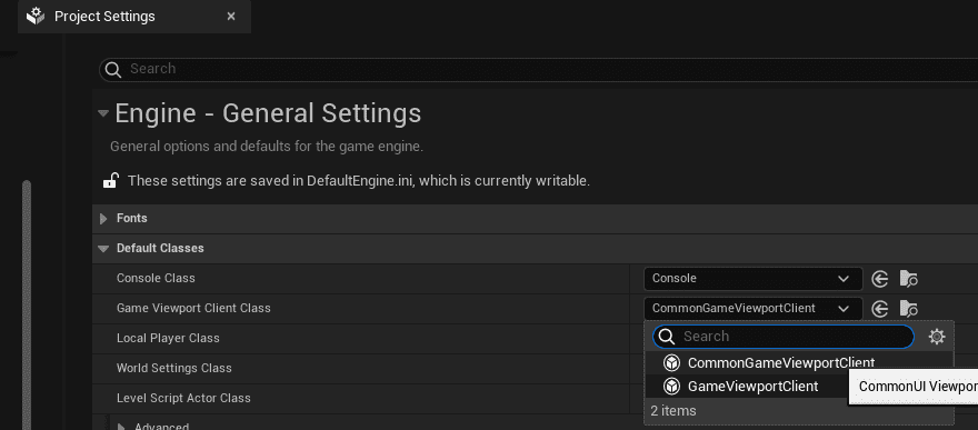 Main Menu screenshot